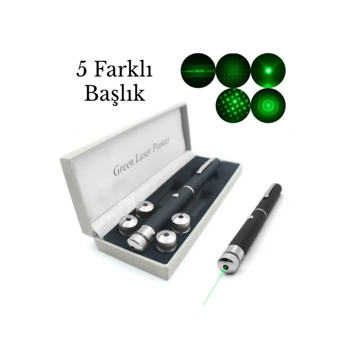 Yeşil Lazer Pointer Usb Şarjlı 5 Km Etki Alanı!
