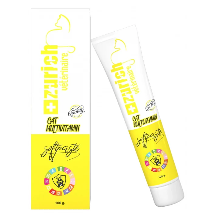 Zurich Cat Vitamin Paste Kedi Multivitamin Macun 100 ml