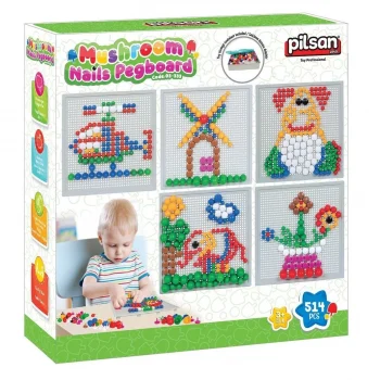 03 333 EĞİTİCİ MANTAR VE DÜĞMELER 514 PARÇA