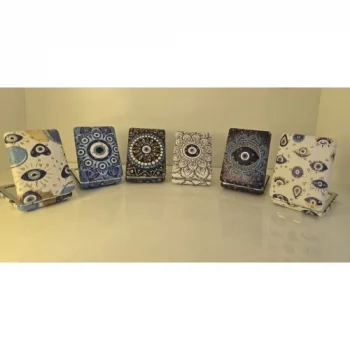 12 Adet Büyüteçli Dikdörtgen Cep Aynası