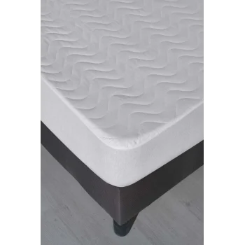 140X200 Kapitoneli Çift Kişilik Sıvı Geçirmez Alez FittedGeçmeli Yatak Koruyucu