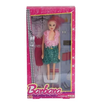 296 ÖRME KIYAFETLİ ŞAPKALI BEBEK