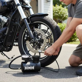 300 Psı Güçlü Taşınabilir Hava Kompresörü–araba, Motosiklet, Bisiklet Ve Top Şişirme İçin Çakmaklıklı Lastik Şişirme Pompası