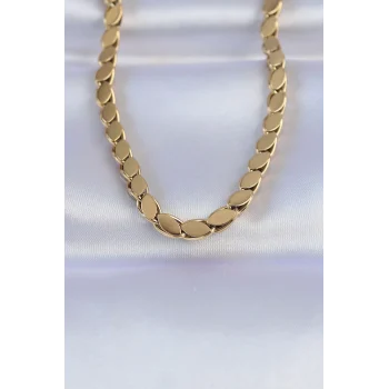 316l Çelik Gold Renk Arpa Model Kolye