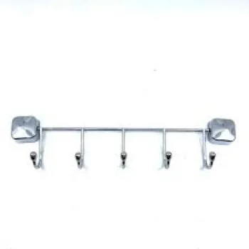 5 Lı Krom Banyo Askısı