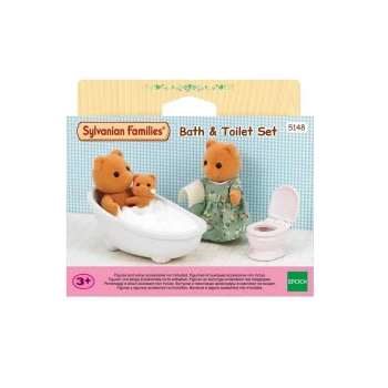 5148 Sylvanian Families Banyo ve Tuvalet Seti (figürler dahil değildir) +3 yaş