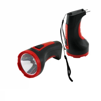 5w Tek Led Bombeli Gövde Fiş Şarjlı El Feneri Uzun Mesafeli