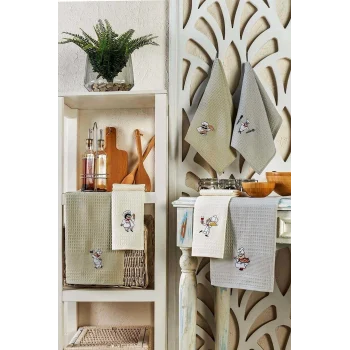 6 Parça Mutfak Kurulama Bezi 30 X 50 Cm Chef