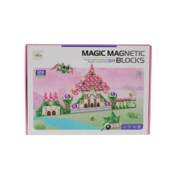 6602 MANYETİK PUZZLE 124 PARÇA