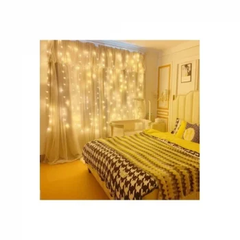 8 Fonksiyonlu Uzaktan Kumandalı Peri Perde Led - 3x3 Metre Günışığı