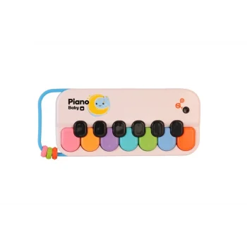 8881-1B DISPLAYDE RENKLİ BEYAZ PİYANO (ADET FİYATIDIR)