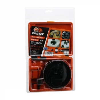 8in1 Buat Açma Panç Seti Metal - Ahşap - Pvc - Alçıpan - Pls. 64-73-89-102-127mm Ktx-3243