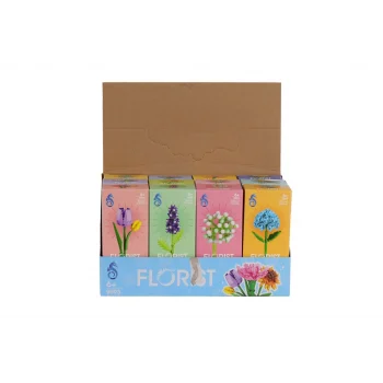 9093 KUTUDA 12Lİ ÇİÇEK LEGO(Belirtilen fiyat, tekli satış için adet fiyatıdır.)