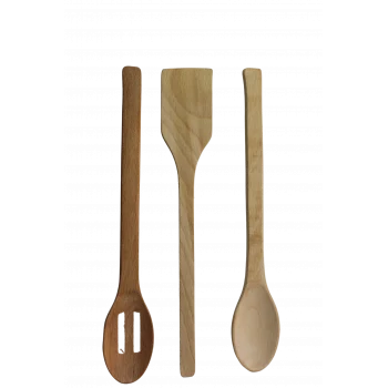 Ahşap 3lü Kaşık Seti