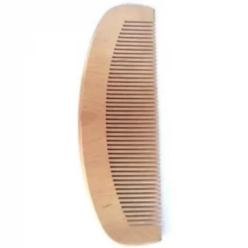 12li Oval Dar Dişli Ahşap Tarak Seti