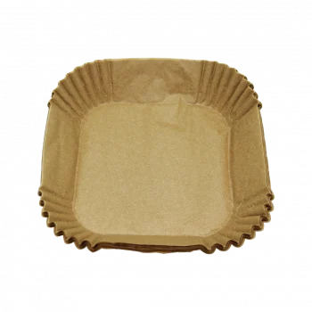 Air Fryer 50 Parça  Kare - 16x4.5cm Kağıt Pişirme Kalıbı