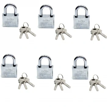 Akıllı Anahtarlı Asma Kilit 6lı Set