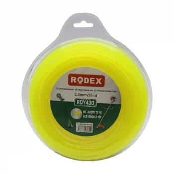 Altı Köşeli Çim Biçme Misinası 3mmx55mt