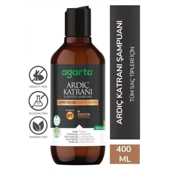 Ardıç Katranı & Keratin Şampuanı 400ml