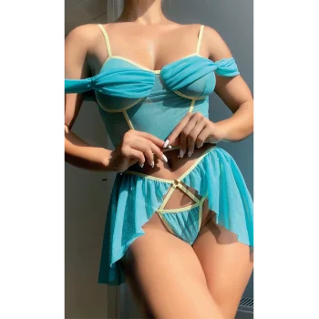 Turkuaz Özel Kleopatra Kostümü