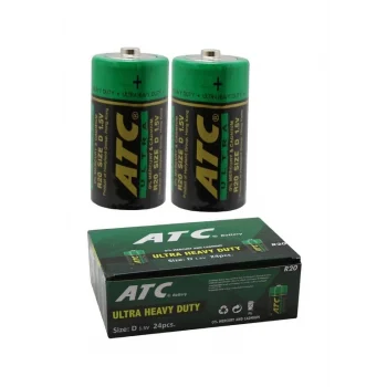 ATC Ultra R20 D 1.5V Büyük Pil 2li