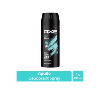 Axe Erkek Sprey Deodorant Apollo 48 Saat Etkileyici Koku Vücut Spreyi 150 ml