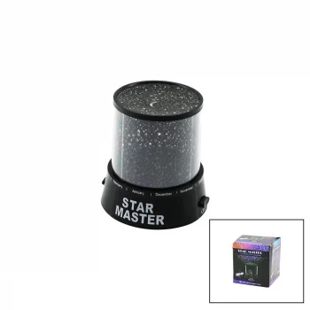 Ay - Yıldız Görselligece Lambası Pilli - Usbli Gün Işık - Renkli Işıkrenk Değiştirme - Manuel Dönerli