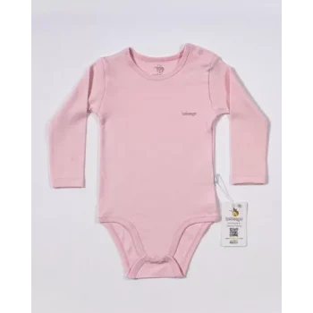 Luz&Pos Basic Uzun Kol Yaş Body Pembe