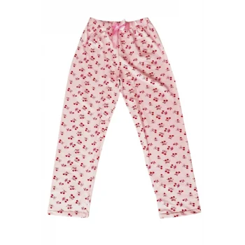 Beli Lastikli Mevsimlik Viskon Penye Pantolon Pembe