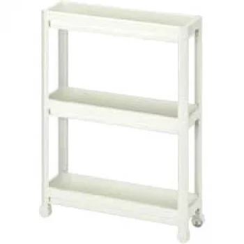 Beyaz Çok Amaçlı Katlı Raf Ünitesi