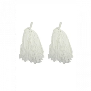 BEYAZ RENK GÖSTERİ PONPONU