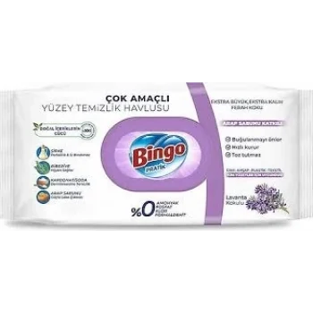 Bingo Pratik Yüzey Havlusu Lavanta