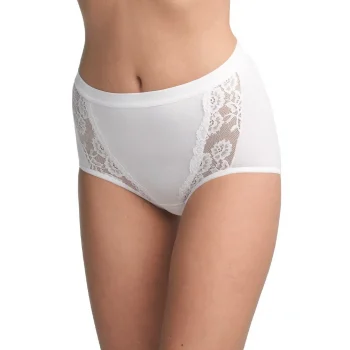 Black Spade Kadın Slip Private Lace Maxi 1316