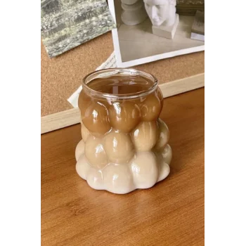 Borosilikat Cam Üzüm Bardak Tekli