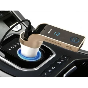 Carg7 Bluetooth Araç Fm Transmitter Usb Girişli