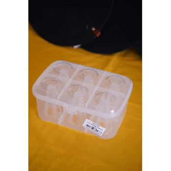 Çay Bardağı Taşıma Kutusu Şeffaf