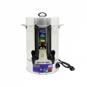 Çay Otomatı 40 Bardak Semaver Elektrikli Çay Makinesi ( Marka Değişkenlik Gösterebilir )