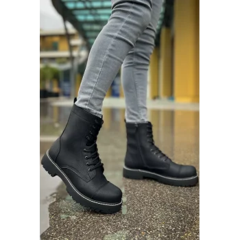 CH009 - CST Military Erkek Bot SIYAH