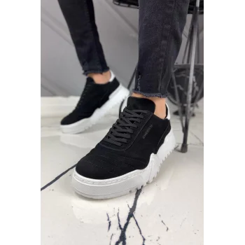 CH037 - SBT Erkek Ayakkabı SIYAH/BEYAZ