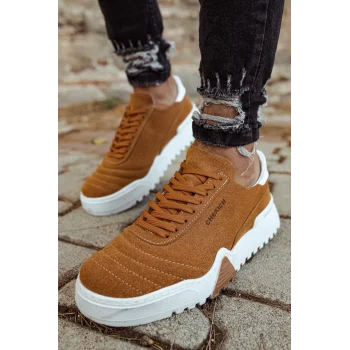 CH037 - SBT Erkek Ayakkabı TABA/BEYAZ