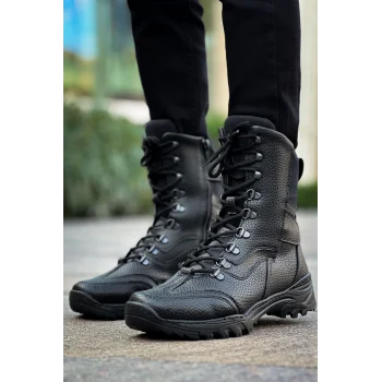 CH051 - RST Scalatore Erkek Bot SIYAH