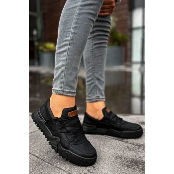 CH067 - GST Warrem Erkek Ayakkabı SIYAH/SIYAH