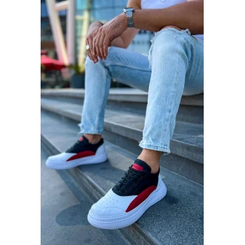 CH115 - CBT Literide Erkek Ayakkabı BEYAZ/KIRMIZI/SIYAH