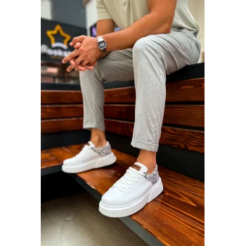 CH145 - CBT Sauerbergg Erkek Ayakkabı BEYAZ