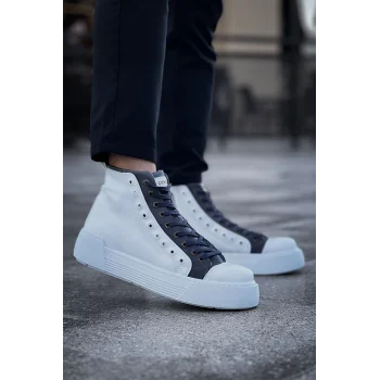 CH167 - GBT Blazer Erkek Bot BEYAZ/ANTRASIT