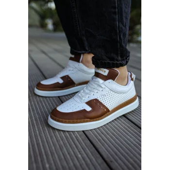 CH201 - CBT Hercules Erkek Ayakkabı TABA/BEYAZ