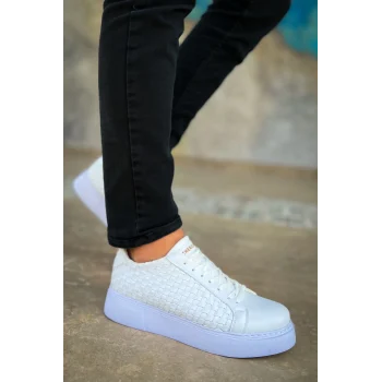 CH203 - OBT Maglieria Erkek Ayakkabı BEYAZ