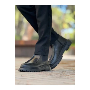 CH2433 - FRT Erkek Bot SIYAH