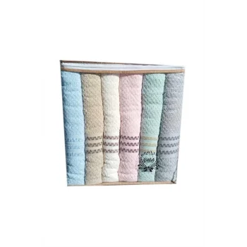 Çıtlık Poly Bordür Banyo Havlusu