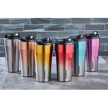 Ckr-2049 400ml.çelik Mug Termos Bardak Çift Renk